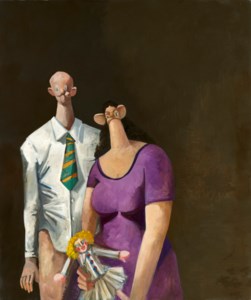 George Condo, The Stockbroker