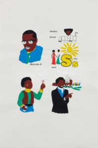 Malcolm X, Frederick Douglass, Boy with Bubbles (version 1) #2