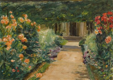 Max Liebermann, Garten im Wannsee (Garden in Wannsee) 