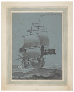 Sketch of a ship