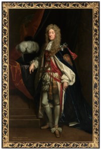 Portrait of William Russell, 1st Duke of Bedford (1616-1700), full-length, in garter robes