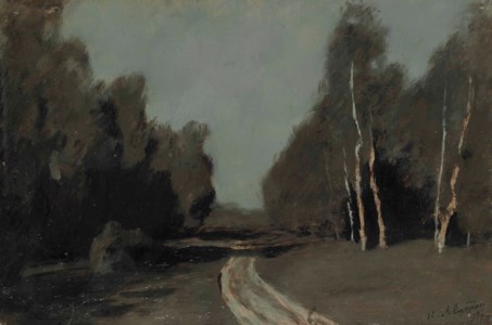 Moonlit path
