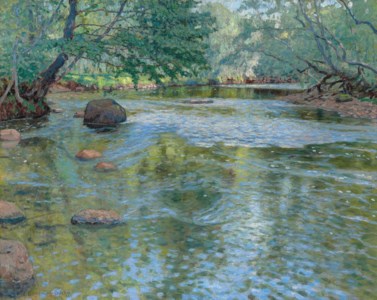 The river