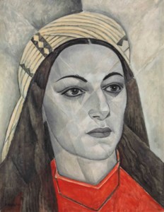 Portrait of Marika, the artist's daughter (1919-2010)