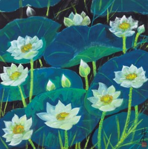 Lin Fengmian 林風眠, Lotus Pond