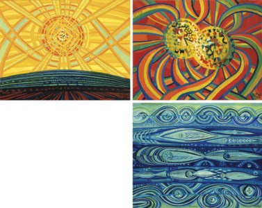 Der Requiem-Zyklus: seven paintings and 112 drawings