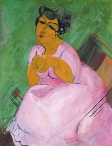 Raoul Dufy, La dame en rose
