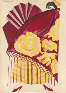Rhapsodie Espagnole: Femme espagnole à l'éventail