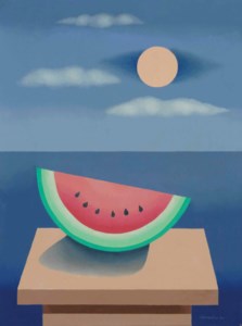 Noche de sandía (from the series Objetos sobre la mesa )