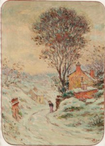 Paysage de neige