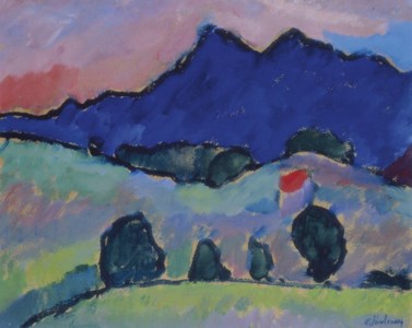 Alexej von Jawlensky, Blauer Berg