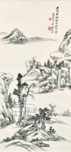 Landscape in Yuan Dynasty Style
