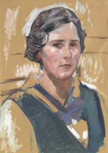 Bildnis Gertrud Amiet, 1916 (Nichte von Cuno Amiet)