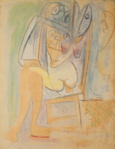 Mujer sentada