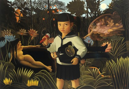 Naoko Singing in Rousseau's Forest