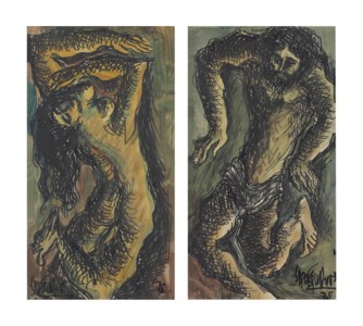 Untitled (Adam; Eve)
