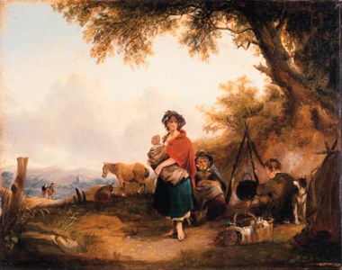 A Gypsy Encampment