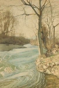 At the riverbank