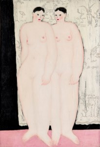 Sanyu, Two Standing Nudes