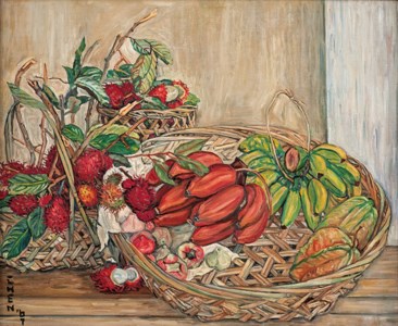 Still Life with Tropical Fruits