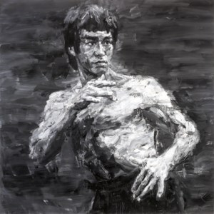 Yan Pei-Ming, Bruce Lee - Fighting Spirit