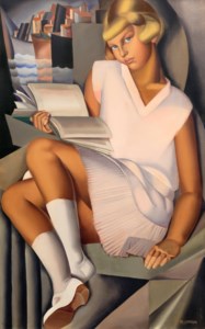 Tamara De Lempicka, Fillette en rose