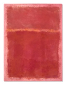 Mark Rothko, Untitled (Red, Orange on Pink)