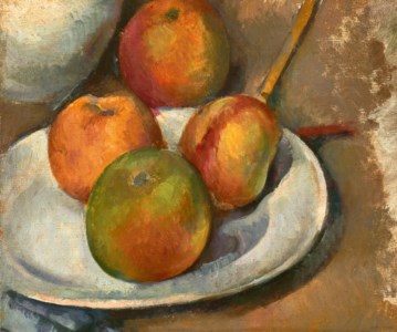 Paul Cézanne, Quatre pommes et un couteau