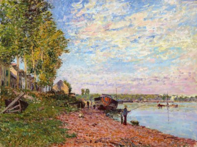 Le Loing à Saint-Mammès