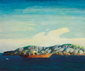 Norry Seavey Hauling Traps Off Blubber Island