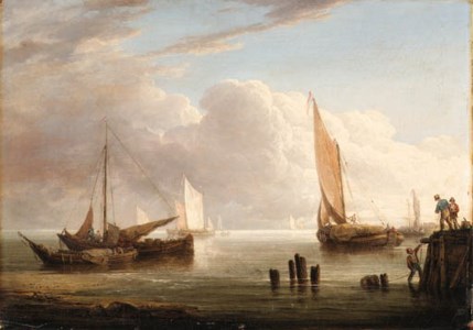 A harbor scene