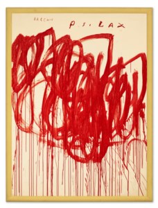 Cy Twombly, Untitled (Bacchus 1st Version II)