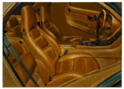 Issy Wood, Fanta / car interior
