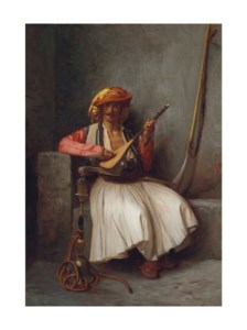 The Mandolin Player