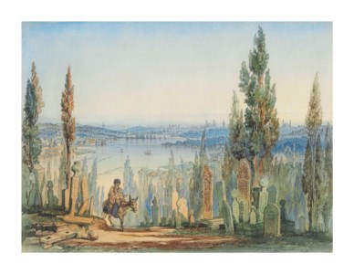 The Cemetery at Eyüp, Constantinople