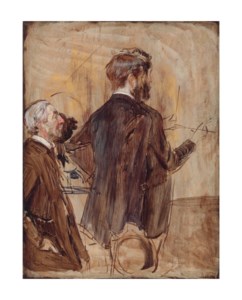 Connoisseurs in an Artist's studio