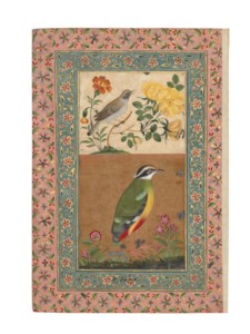 THE PAINTINGS DECCAN. INDIA AND SAFAVID IRAN, 18TH CENTURY; THE CALLIGRAPHY MUGHAL INDIA, DATED AH 1147/1734 AD
