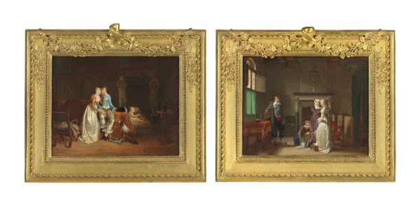La Toilette; and Les Amants