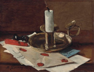 Nature morte à la bougie