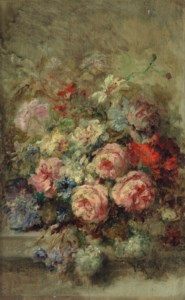 Still life with roses