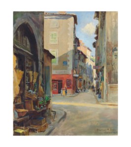 Street corner, Cahors