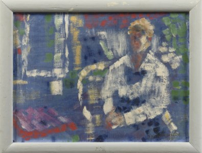 Seated woman