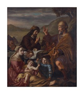 Laban reconciled with Jacob