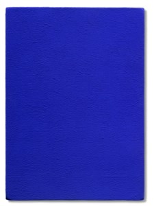 Monochrome bleu sans titre, (IKB 102)