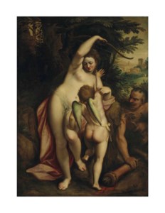 Venus disarming Cupid