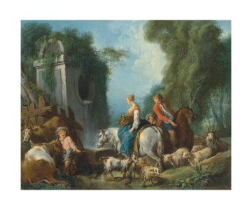 Pastorale à la fontaine