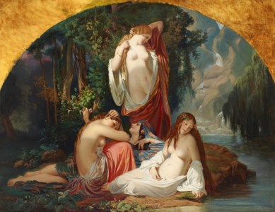 Les baigneuses - Les filles de la source
