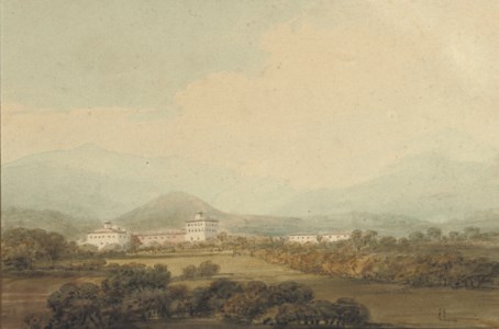 The Bishop's Palace at Brescia, Northern Italy