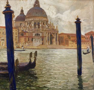 Santa Maria Della Salute Viewed from Across the Grand Canal