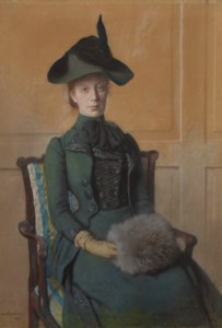 Portrait of Elizabeth Bruel Seated, with her Hands in a Muff